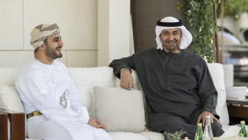 Photo: UAE President receives Theyazin bin Haitham Al Said